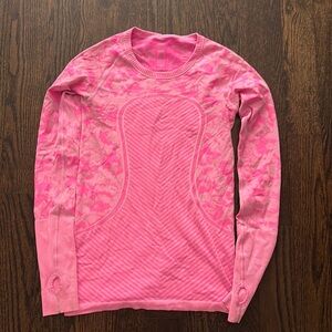 Lululemon pink Long Sleeve